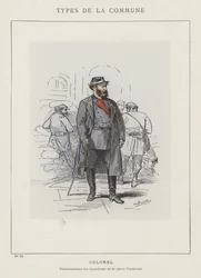 Colonnello, Comandante dei battaglioni di Place Vendome