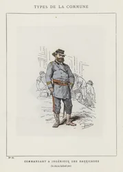 Comandante e ingegnere delle barricate, il cittadino Gaillard padre
