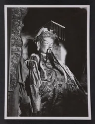 Statua di Gesar, nel tempio di Gesar, Shigatse