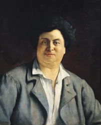 Ritratto di Alexandre Dumas padre (1802-70), 1878