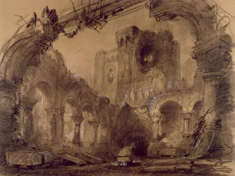 Rovine, scenografia per una rappresentazione di 