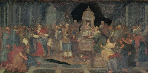 Atalia cacciata dal Tempio, 1710