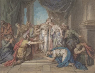 Giuseppe riconosciuto dai suoi fratelli, XVIII secolo