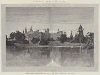 Case Inglesi, Alton Towers, Staffordshire, la Residenza del Conte di Shrewsbury e Talbot