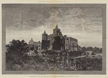 Case inglesi, Hatfield House, la sede del Marchese di Salisbury, KG