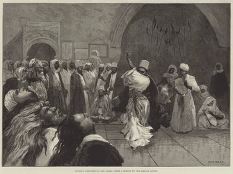 Dervisci urlanti nel vecchio Cairo