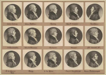 Collezione di ritratti di Saint-Mémin, Gruppo 14
