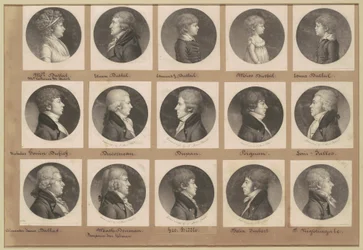 Collezione di ritratti di Saint-Mémin, Gruppo 19