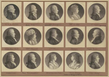 Collezione di ritratti di Saint-Mémin, Gruppo 1