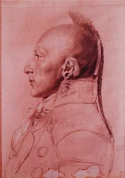 Ritratto di un capo dei Little Osages, c.1807
