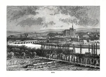 Metz, Francia, XIX secolo