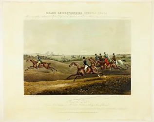 Andando al passo, dal Grand Steeplechase nel Leicestershire