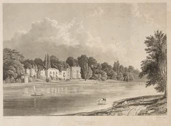 Villa del Papa, Twickenham, 1828