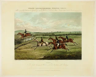 Il campo diventa selezionato, dal Grand Steeplechase sul Leicestershire