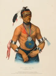 HOO-WAN-NE-KA, UN CAPO WINNEBAGO, da Storia delle tribù indiane dell