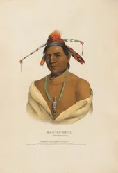 Mar-ko-me-te - Un guerriero menominee