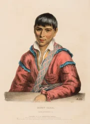 PADDY-CARR. INTERPRETE CREEK., da Storia delle tribù indiane del Nord America