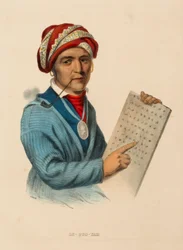 SE-QUO-YAH, da Storia delle tribù indiane del Nord America