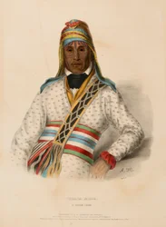 YOHOLO-MICCO. Un capo CREEK, da Storia delle tribù indiane del Nord America
