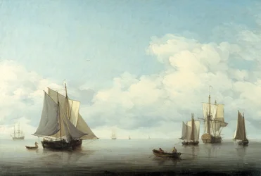 Marina con navi, 1743-1759