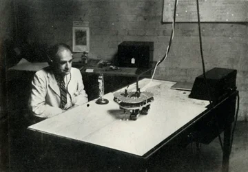 Banco di controllo in una scuola di addestramento al volo della RAF, 1941