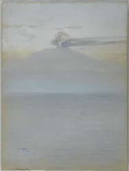 Vista del Vesuvio: Effetto 11:25, 21 dicembre 1913