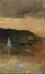 Tramonto, porto di Sydney