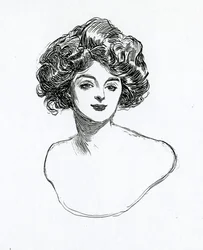 Una ragazza Gibson, c.1902