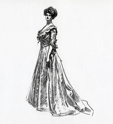 Una Ragazza Gibson, c.1902