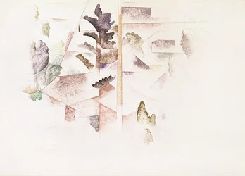 Bermuda, alberi e architettura, c.1917