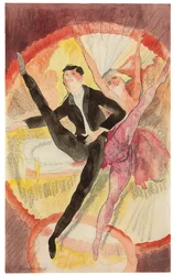Nel vaudeville: due ballerini