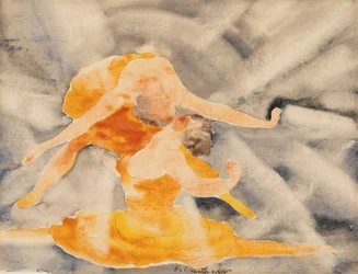 Due donne acrobate, 1916