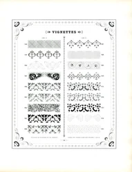 Collezione di vignette decorative (stampa)
