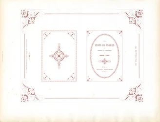 Cornici ornamentali curve per il design del libro (stampa)