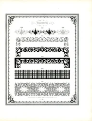 Vignette eleganti per la stampa di cornici di alta qualità (stampa)