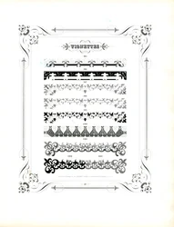 Bordi ornamentali e regole decorative (stampa)