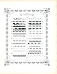 Bordi ornamentali e vignette, Corpo 20 (continuazione) (stampa)