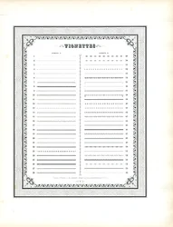 Vignette Specimen Catalog Sheet 1 (stampa)