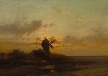 Il mulino a vento, fine anni 1850