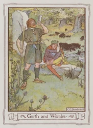 Illustrazione per Ivanhoe di Sir Walter Scott