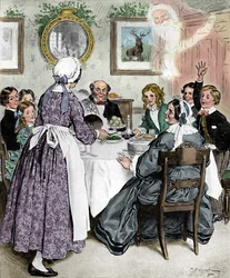 Lasciami pensare ai comodi pranzi di famiglia, 1862