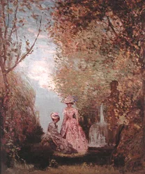 Radura nella foresta