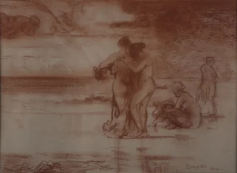 Nudi che fanno il bagno, 1904