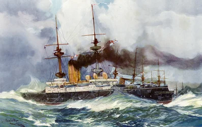Il Mars nella squadra del canale, 1901