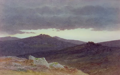 Crepuscolo su Dartmoor