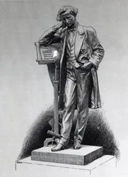 Hector Berlioz, dopo la statua di Alfred Lenoir in Square Vintimille, Parigi, 1886
