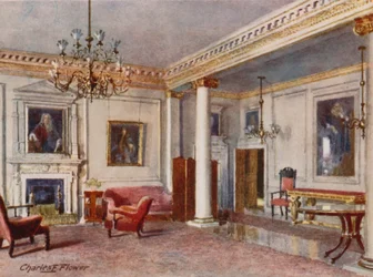 La Sala di Ricevimento, 10 Downing Street, 1906