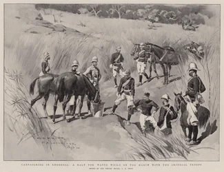 Campagna in Rhodesia, una Sosta per l