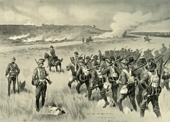 I volontari imperiali della città di Londra a Doornkop il 29 maggio