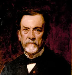 Ritratto di Louis Pasteur (olio su tela)